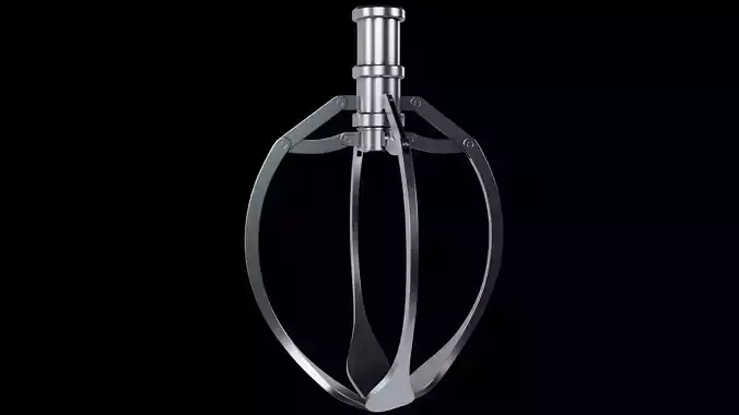 Metal Claw 2 with RIG 3D model