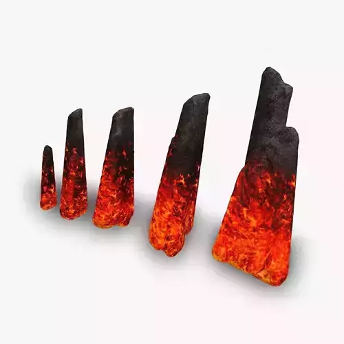 Rock Spires - Lava