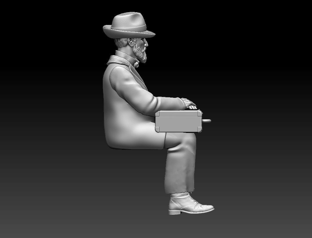 PASSENGER 3D print model_40