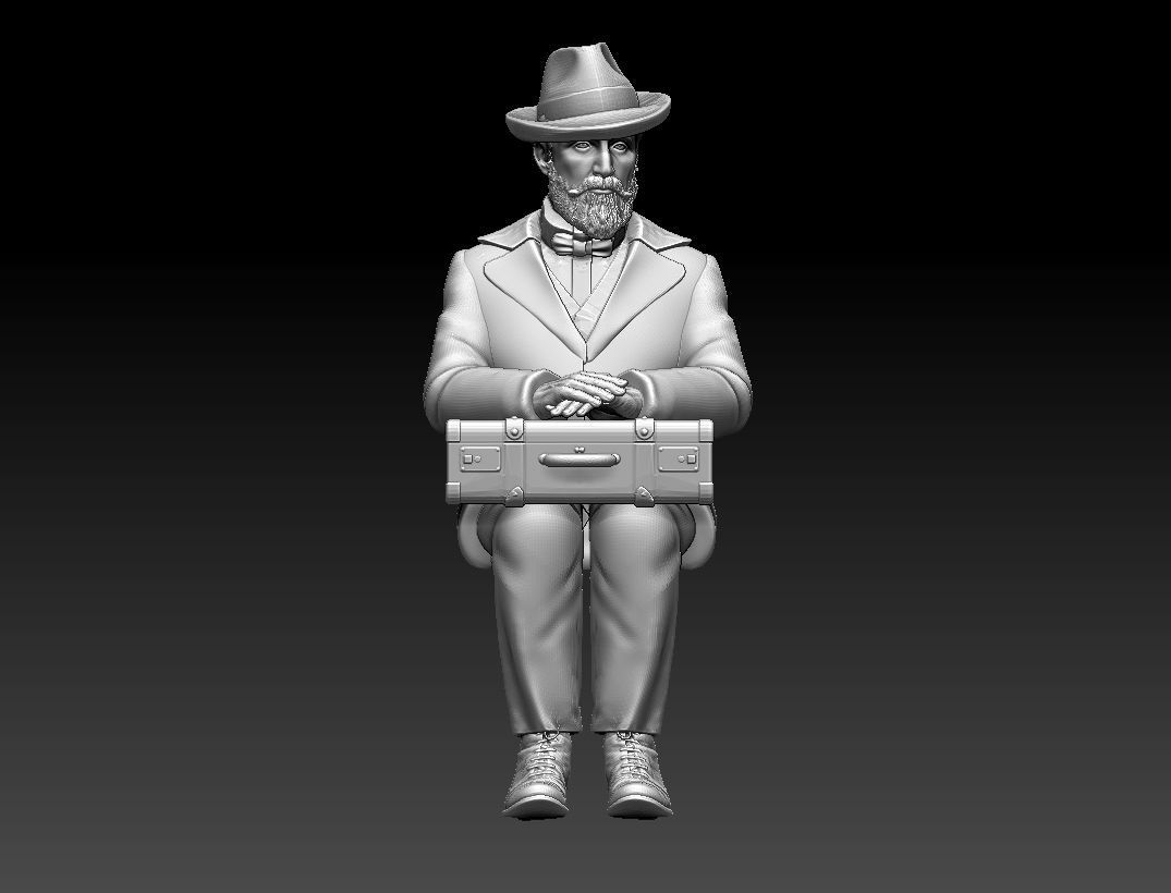 PASSENGER 3D print model_36