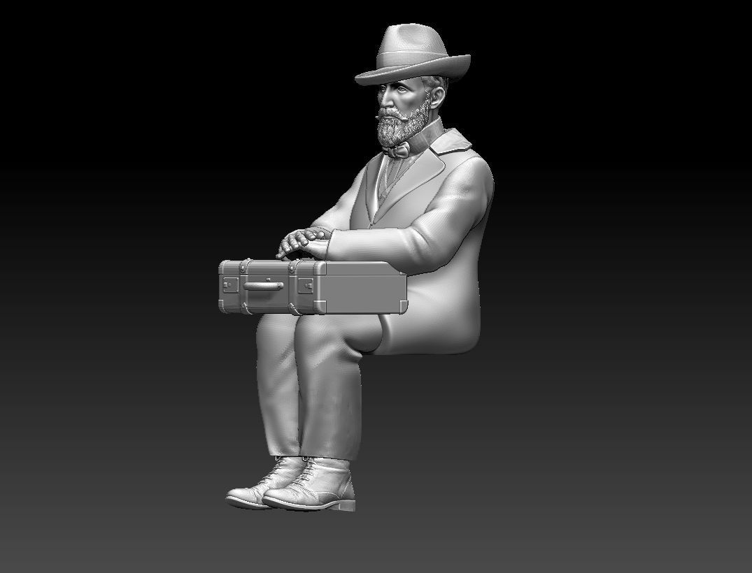 PASSENGER 3D print model_25