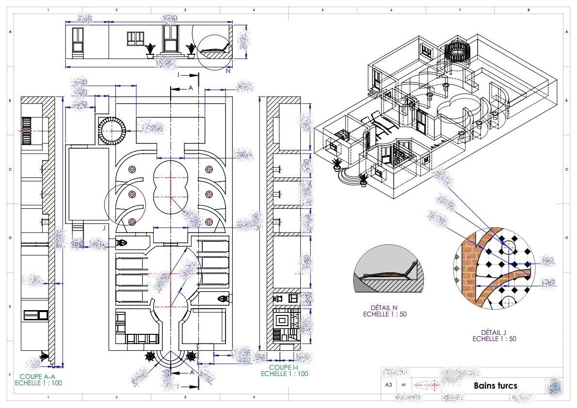 Turkish bath-hammam 3D model_5