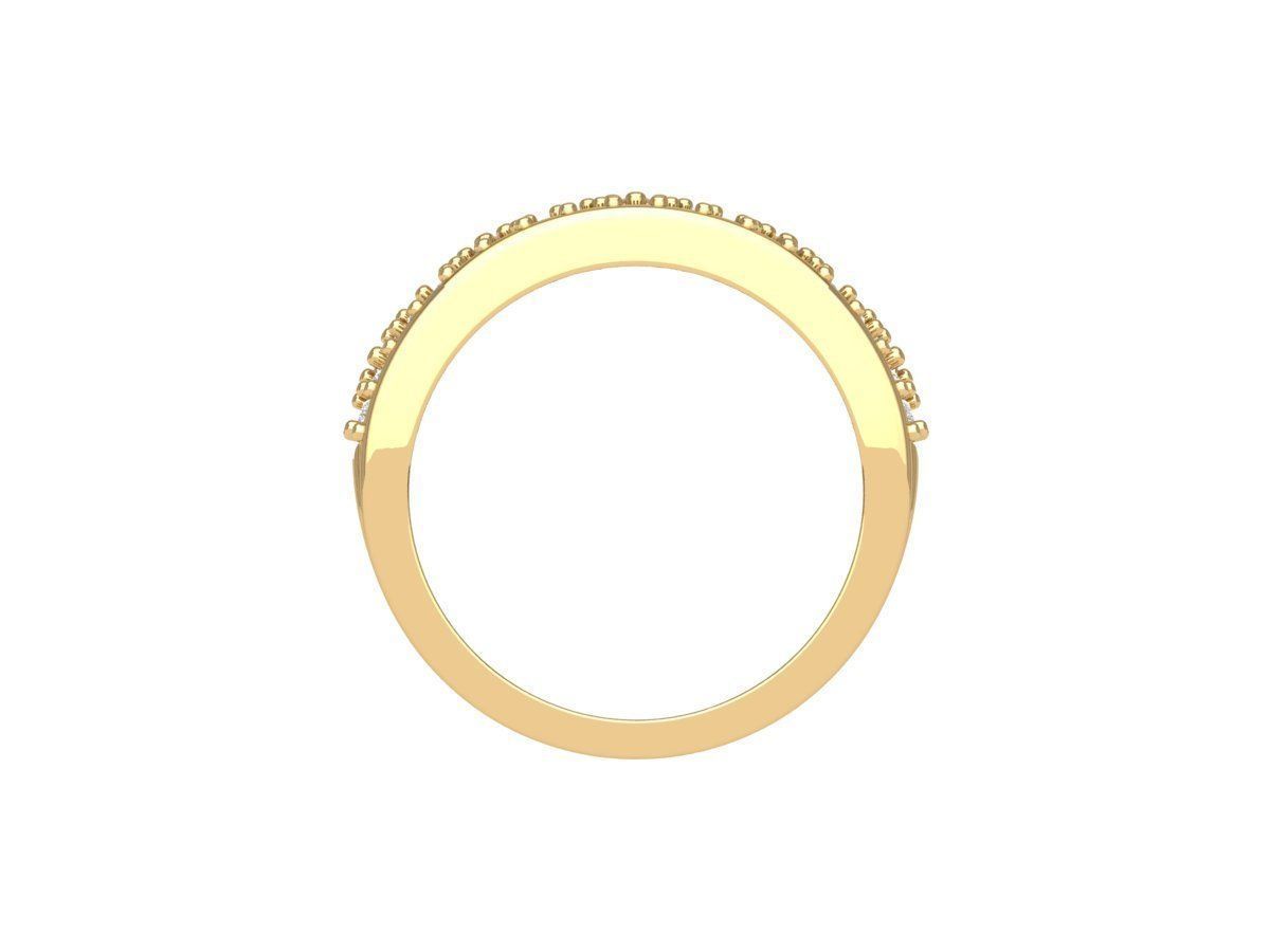 Crown Ring 3D print model_10