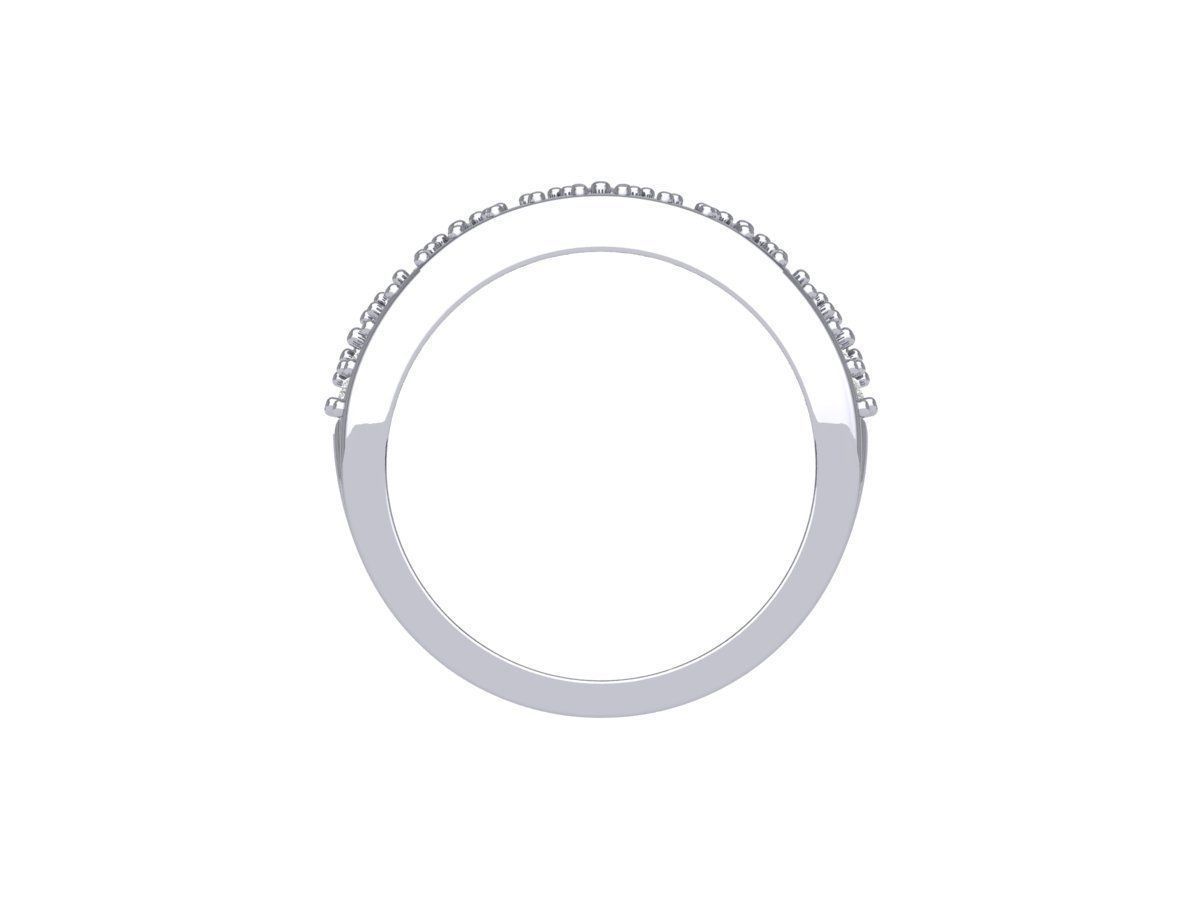 Crown Ring 3D print model_9