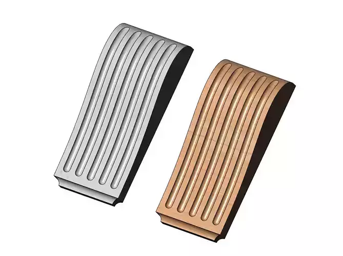 Neoclassical flat fluted corbel bracket