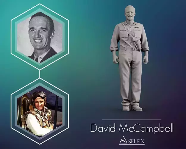 David McCampbell  3D print model