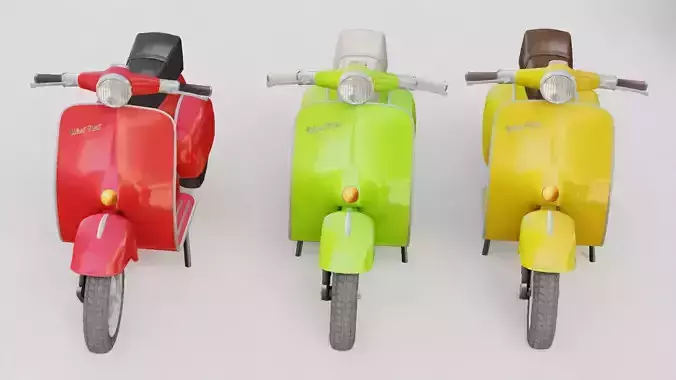 Indos  scooters  3D model