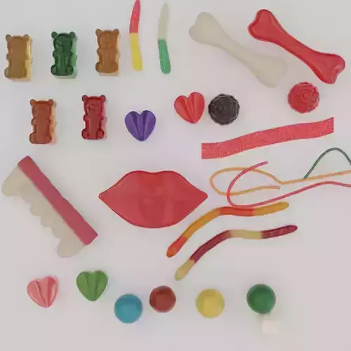 CANDY PACK 3D model