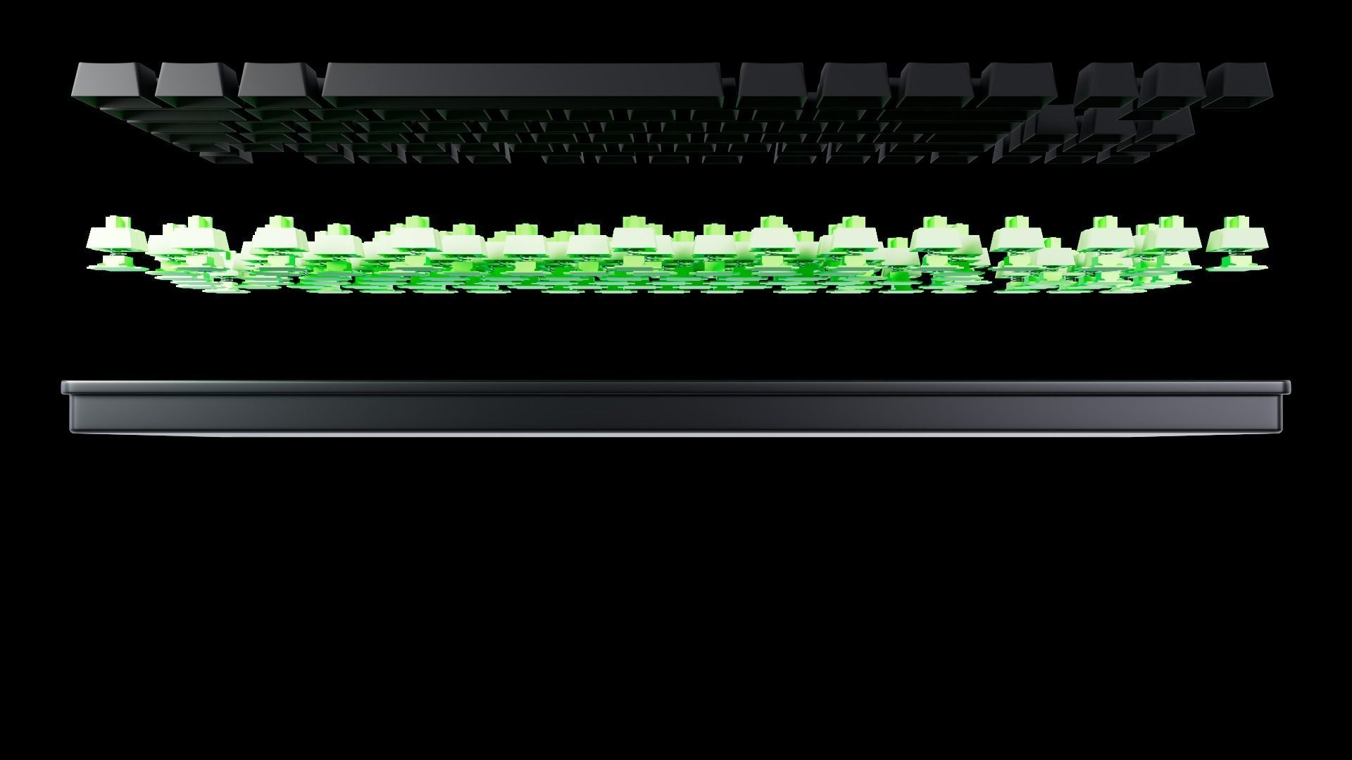 KeyboardDark Project One KD87A Mech 3D model_6