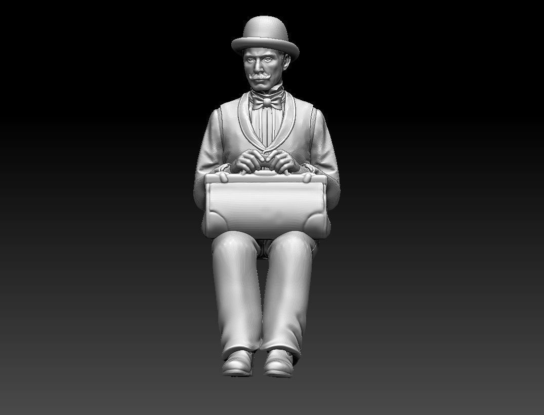 PASSENGER 3D print model_3