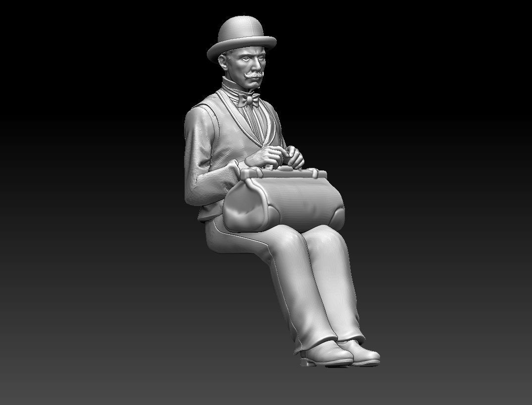 PASSENGER 3D print model_12