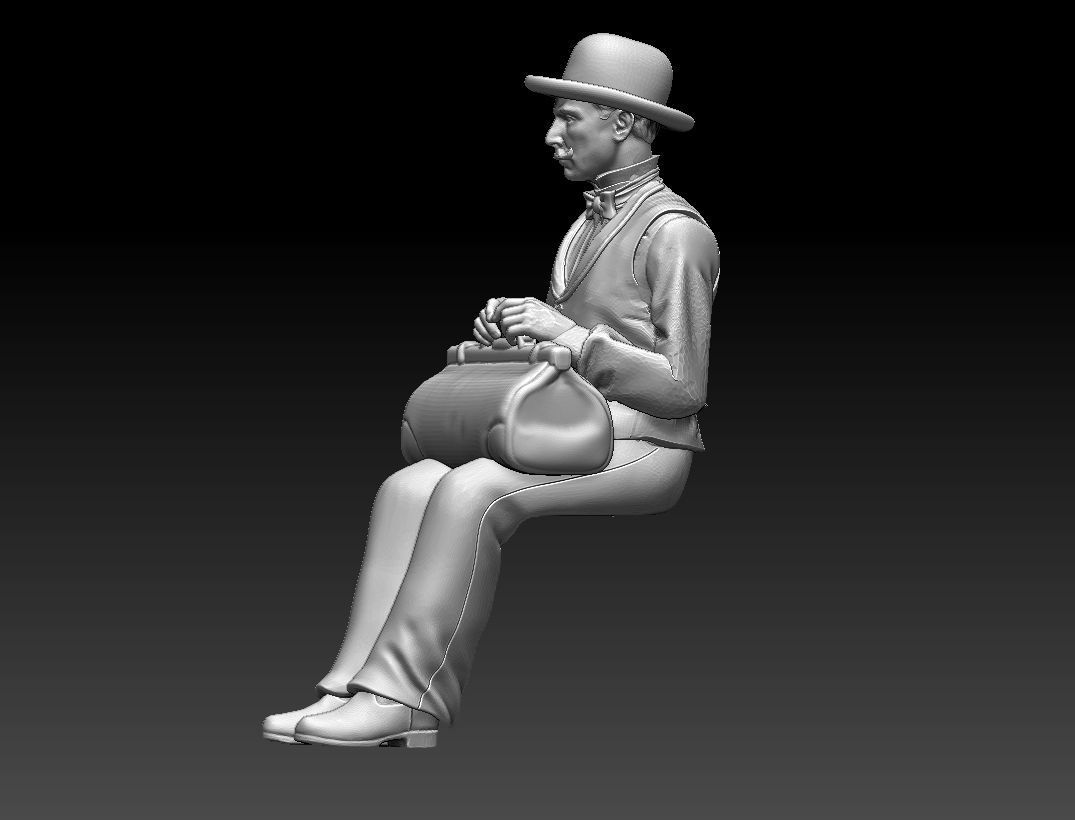 PASSENGER 3D print model_1