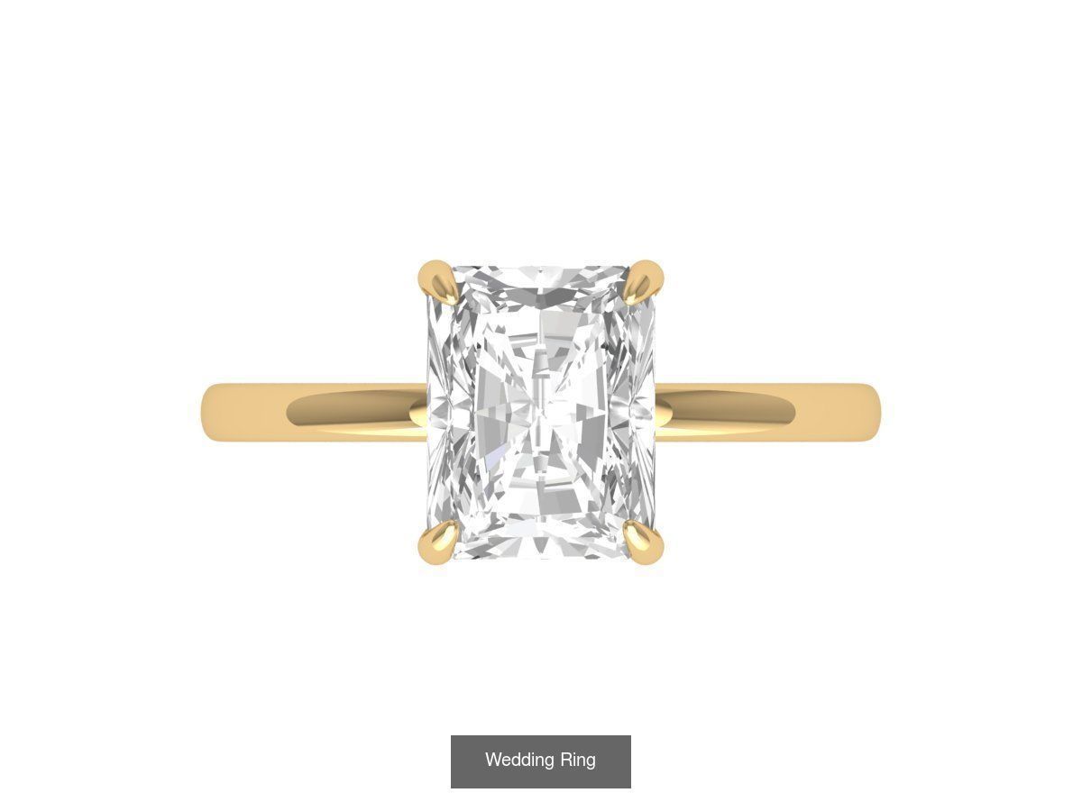 Emerald Ring Collatction 3D Model Collection_22