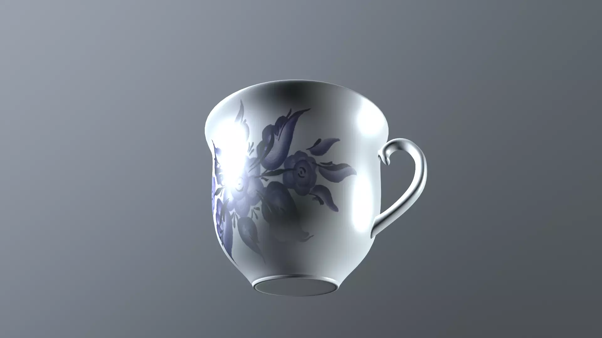 cup for coffee 3D model_0