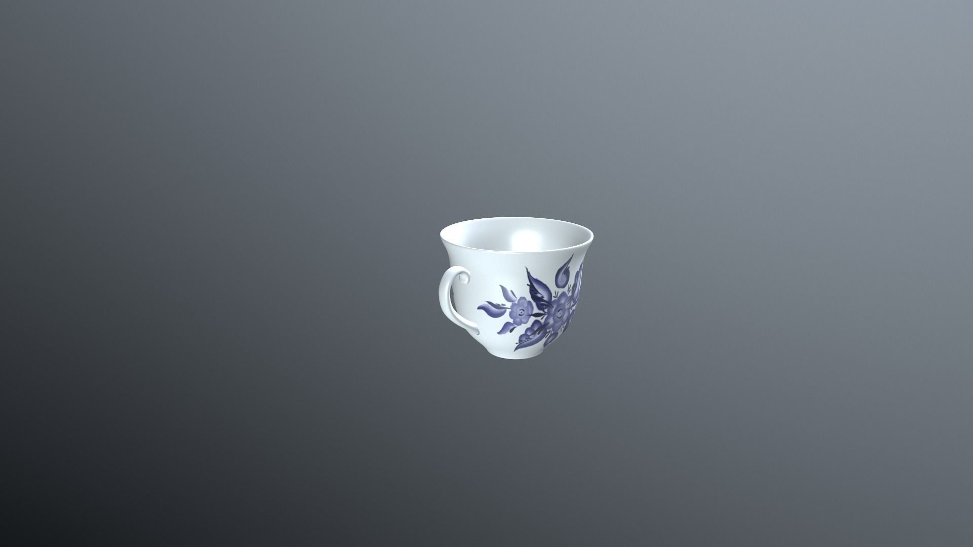 cup for coffee 3D model_2
