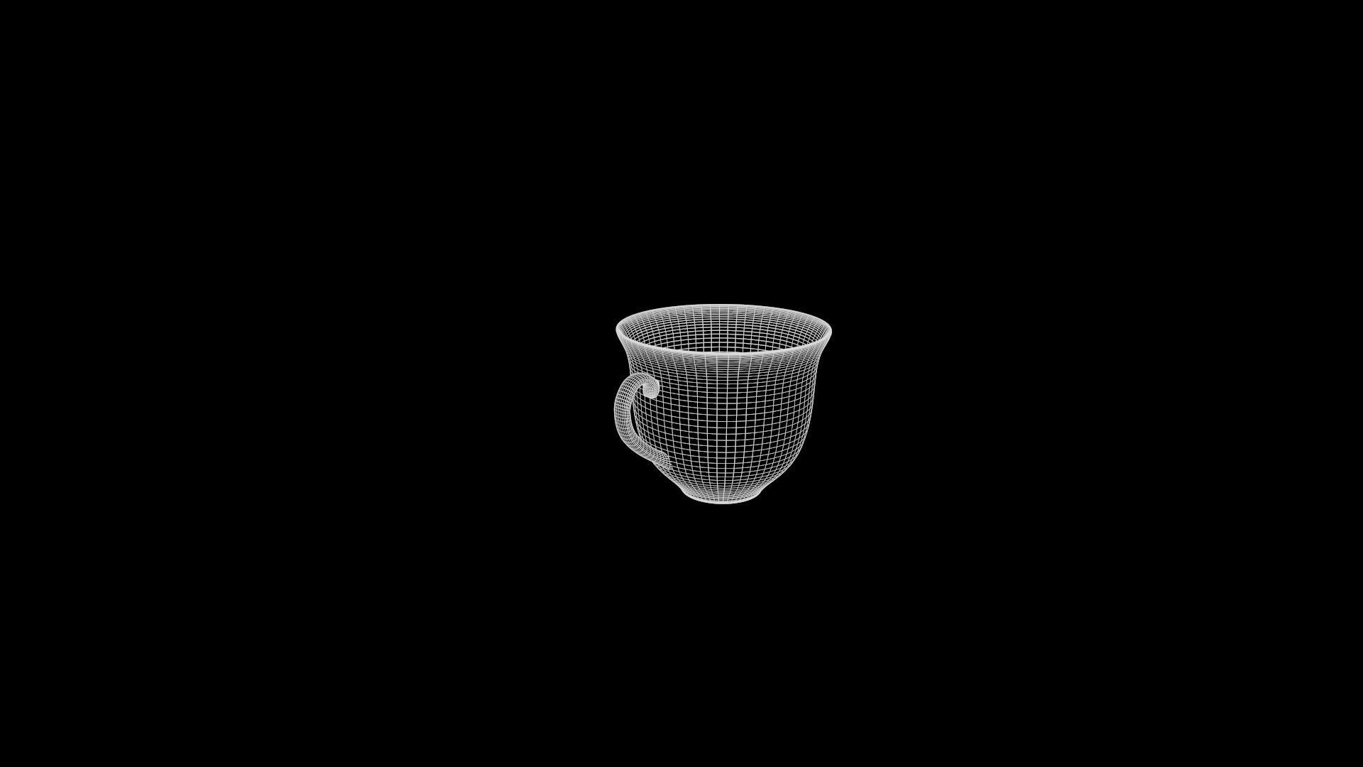 cup for coffee 3D model_8