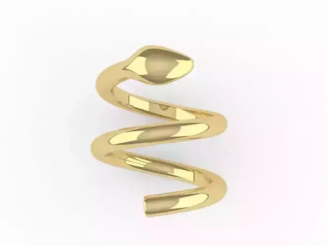 Snake Ring Simple Anello Serpente 