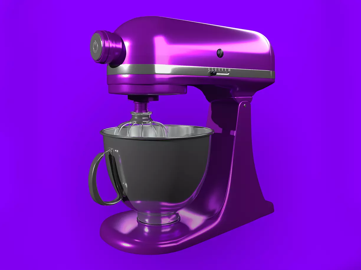 Hand Mixer 3D model_0