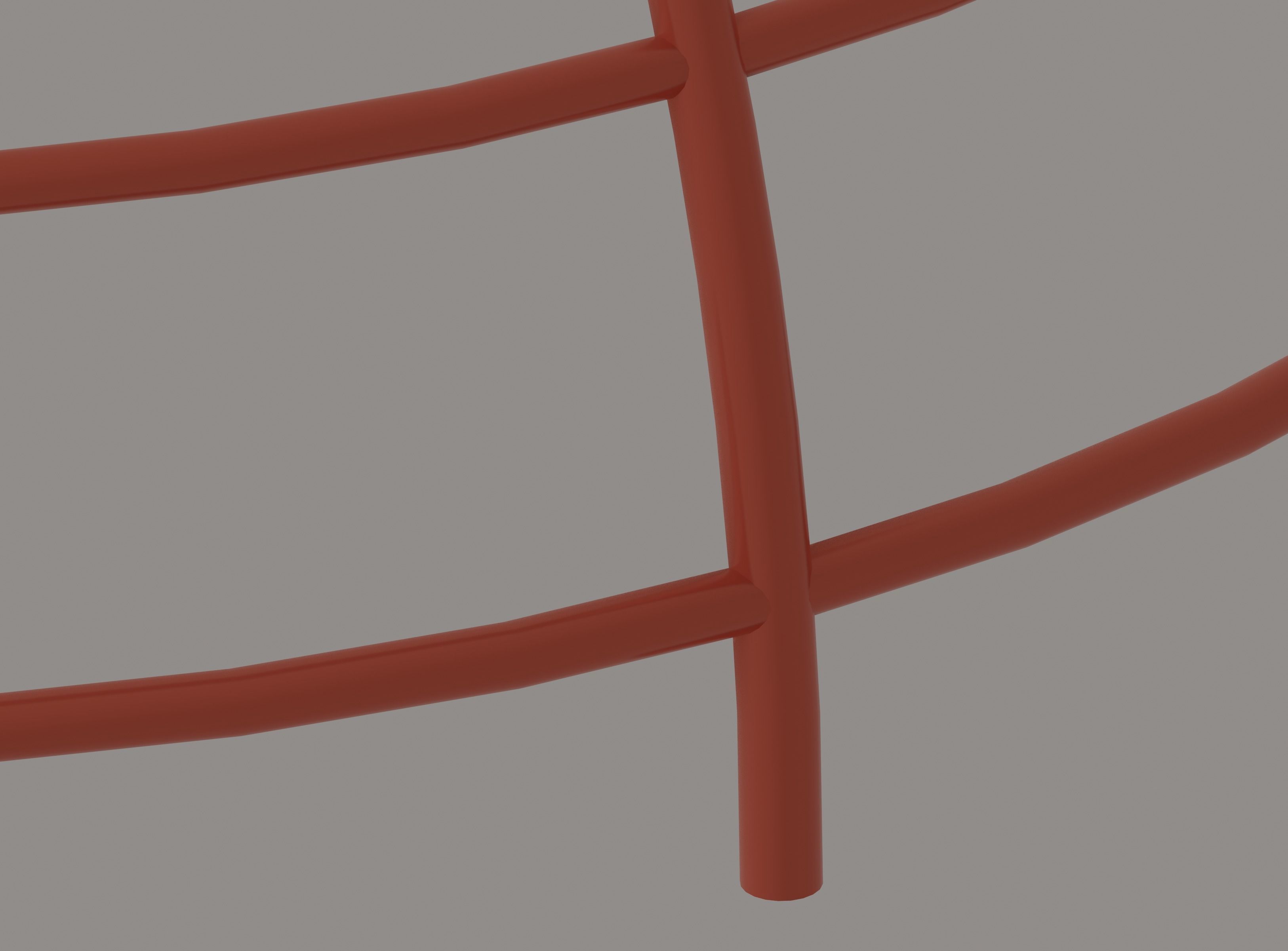 Monkey Bar Dome Low-poly 3D model_9