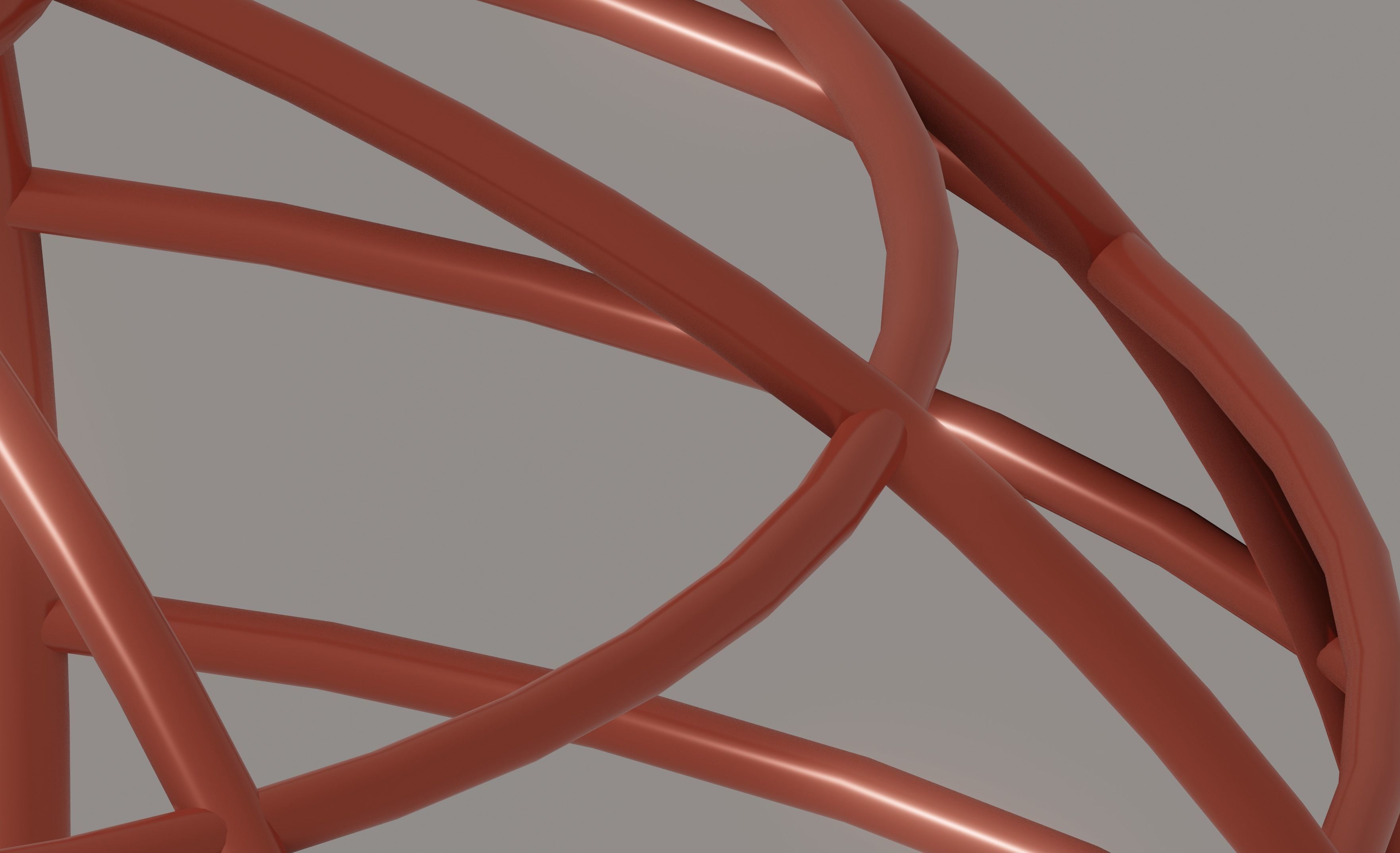 Monkey Bar Dome Low-poly 3D model_8