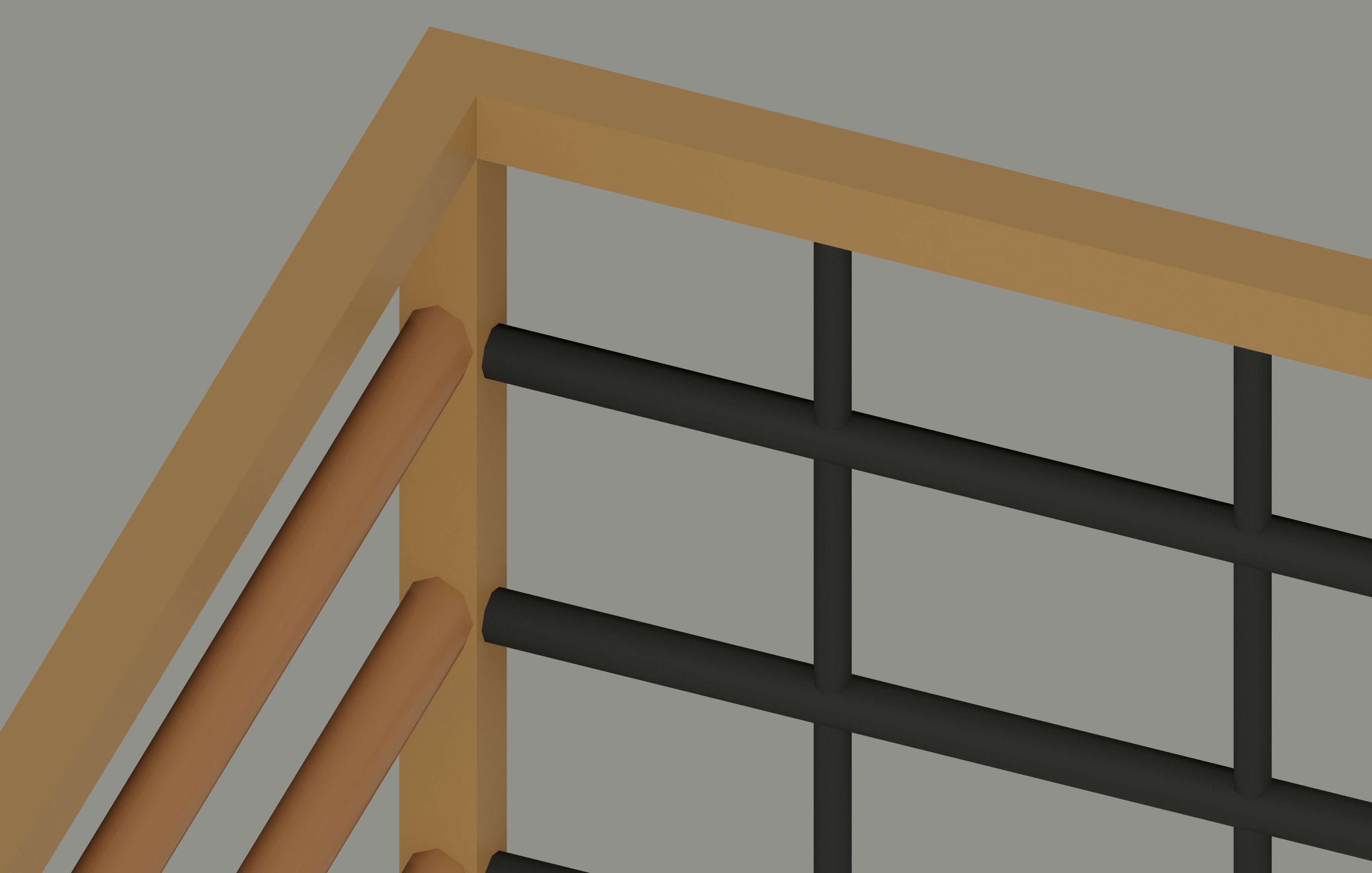 Playground Climber Low-poly 3D model_11