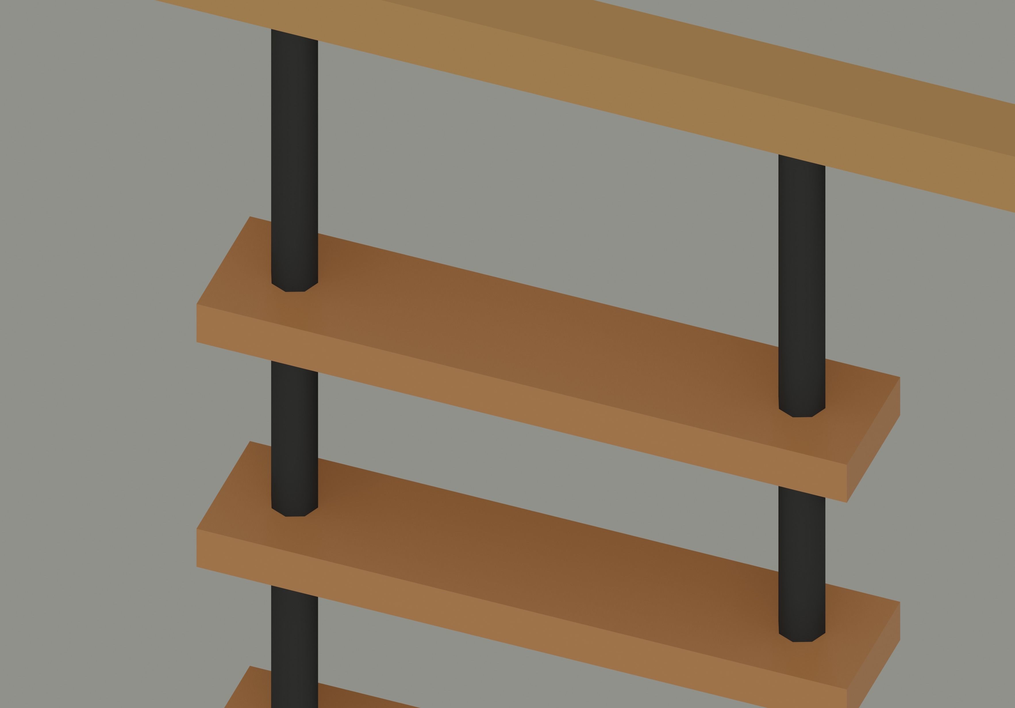 Playground Climber Low-poly 3D model_10