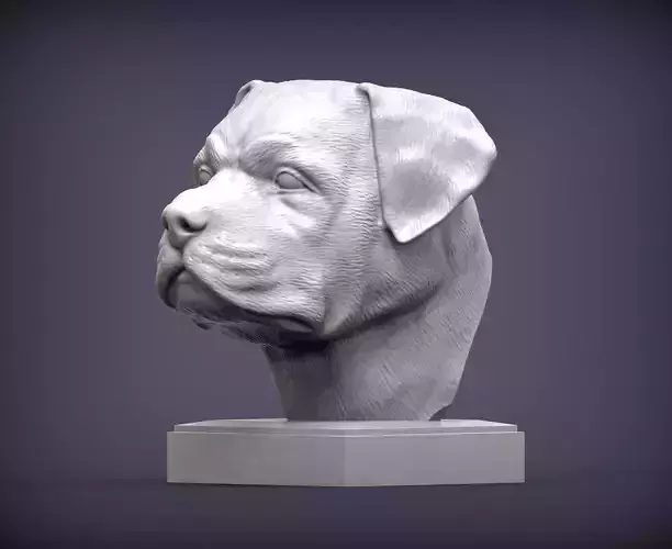 rottweiler 3D print model