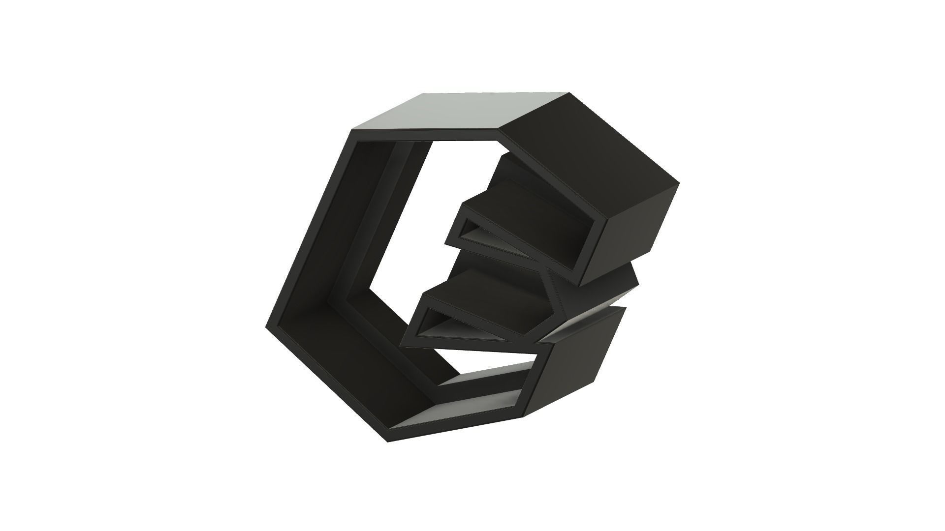 Dodge SRT Demon Big Logo for LED 3D print model_21