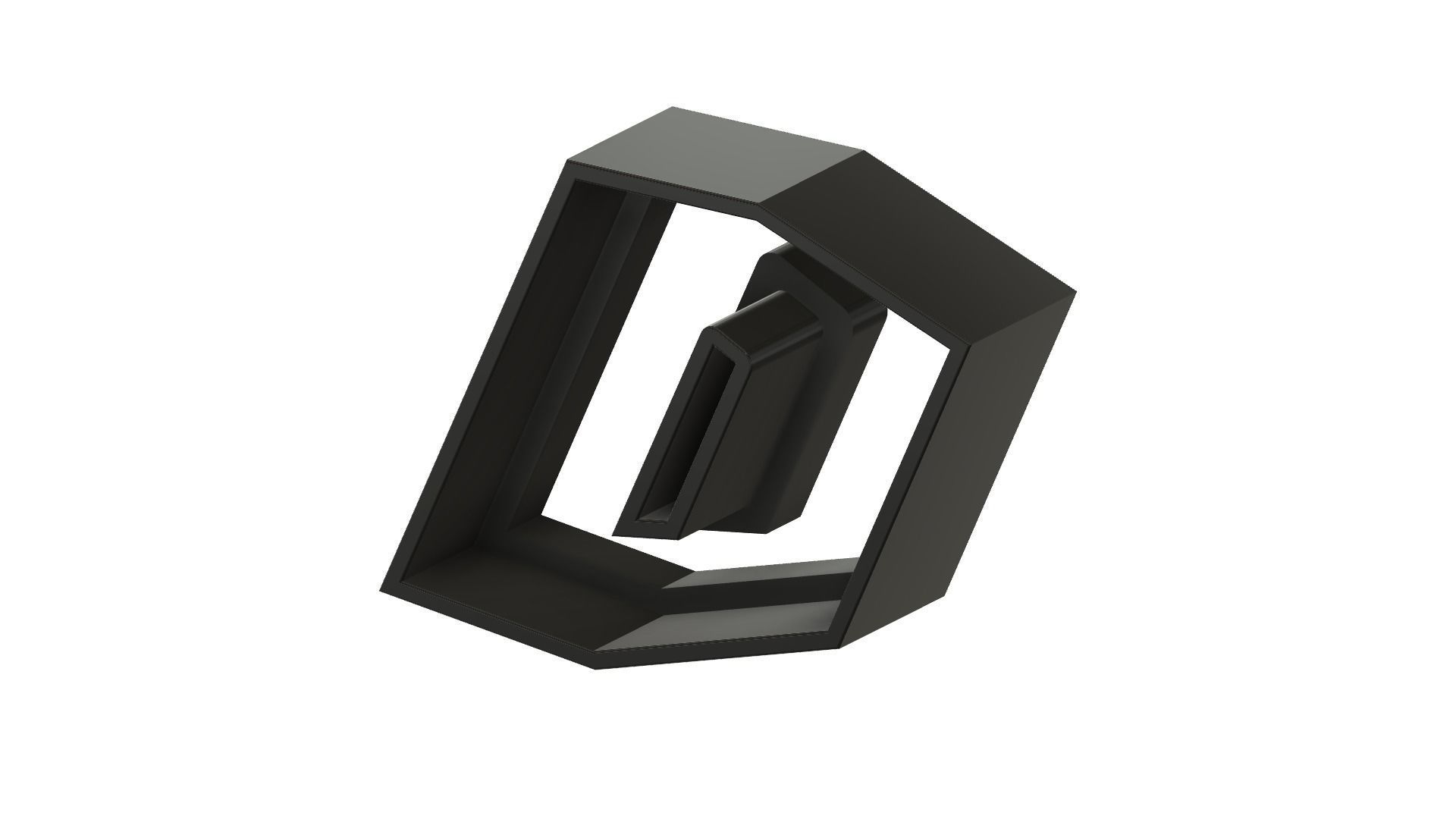 Dodge SRT Demon Big Logo for LED 3D print model_20