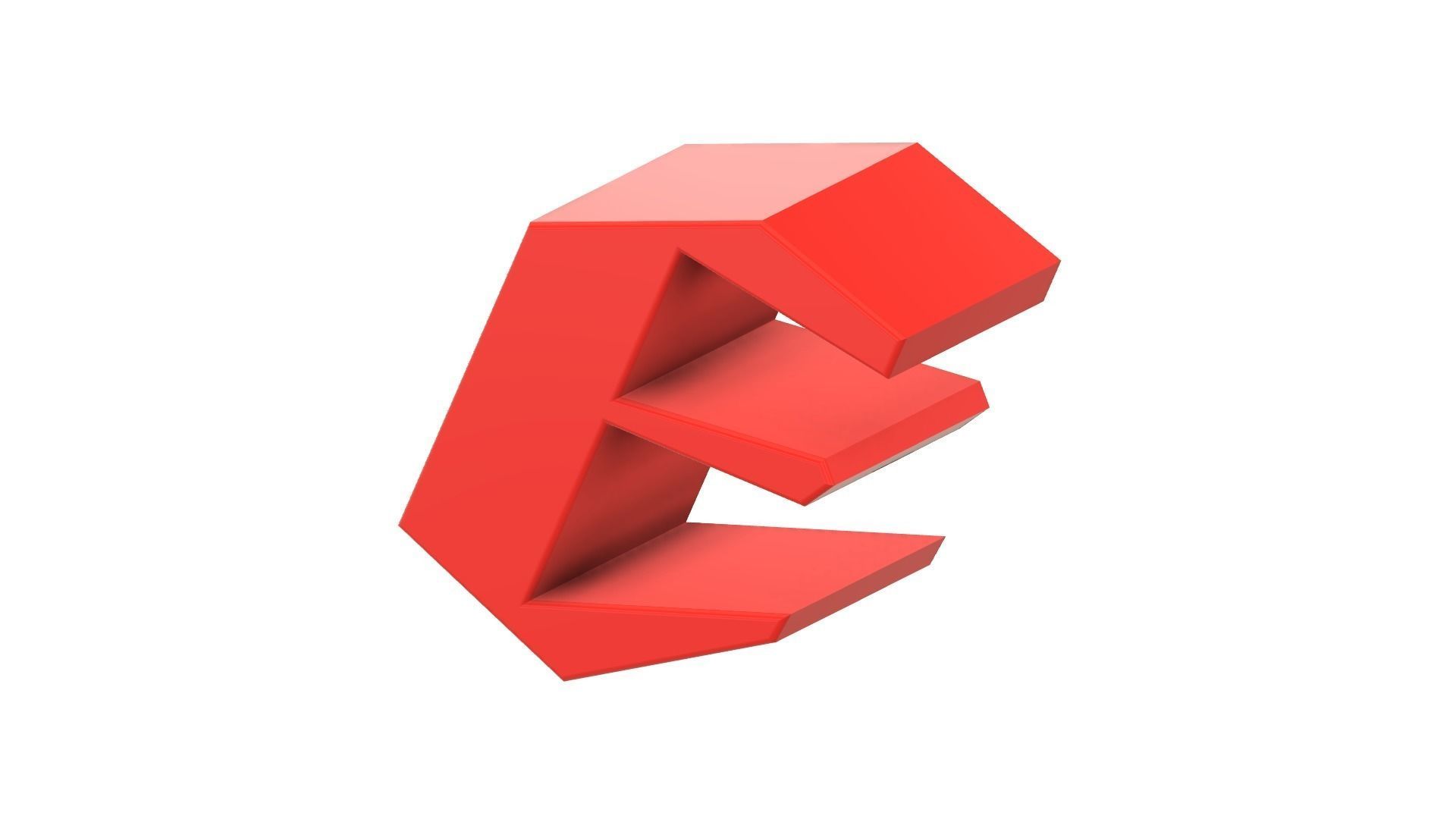 Dodge SRT Demon Big Logo for LED 3D print model_12