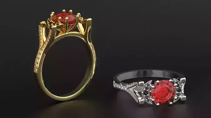 Eclipse Ring 3D print model