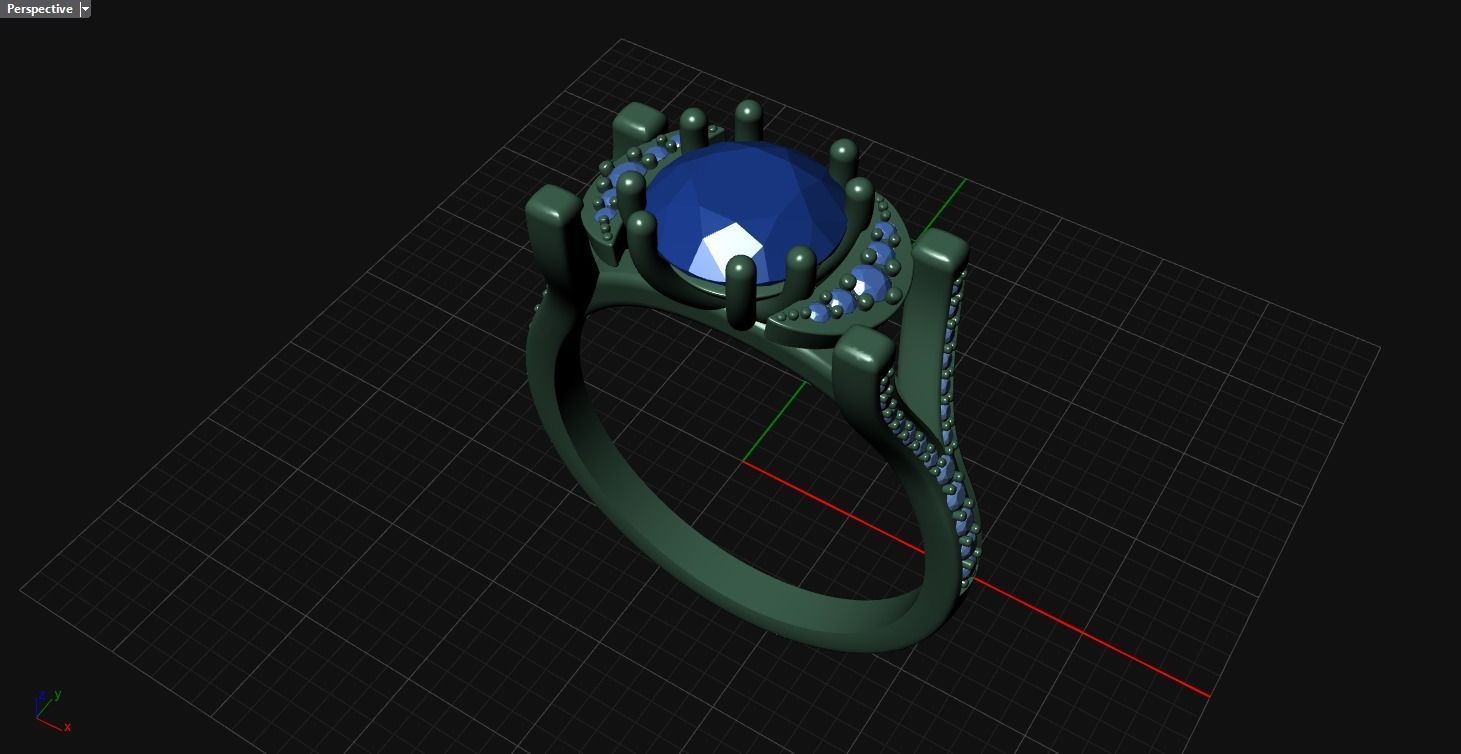 Eclipse Ring 3D print model_3