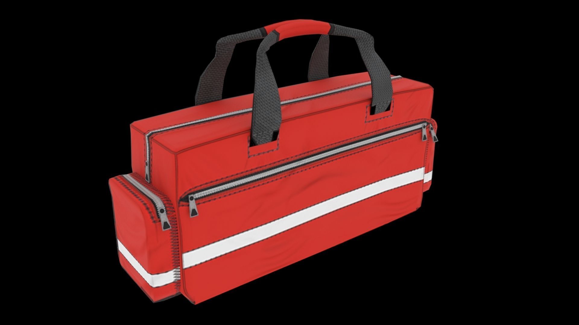 First aid kit 3D Modle Low-poly 3D model_2