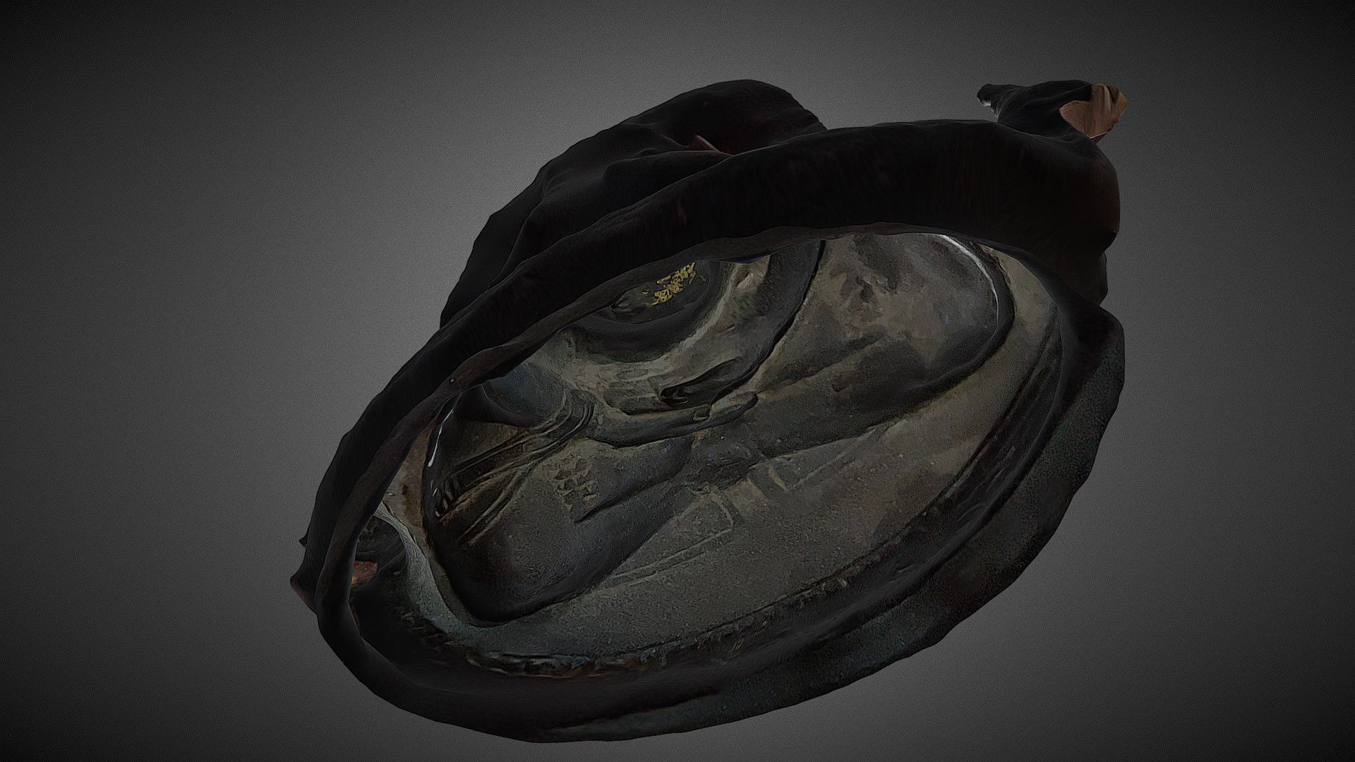 Character - Buddhahood statue 3D model_14