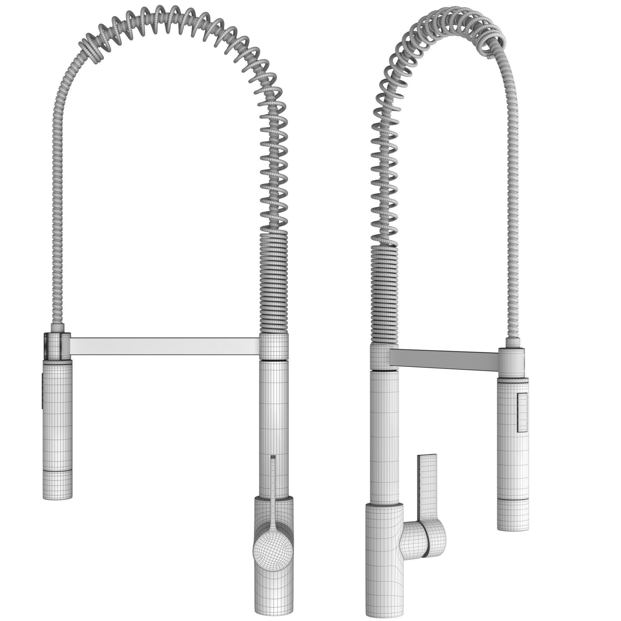 Kitchen single-lever mixer TARA ULTRA by Dornbracht 3D model_2