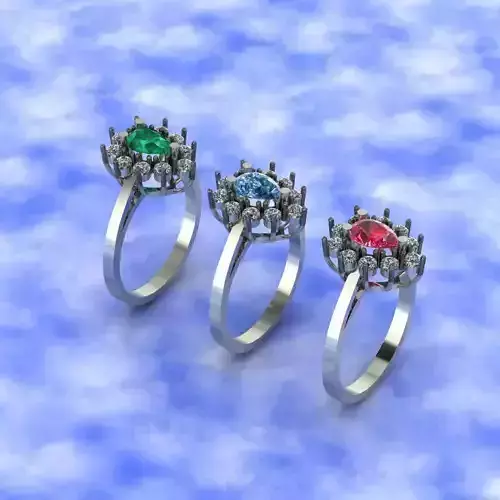 Ring stl file 3D model