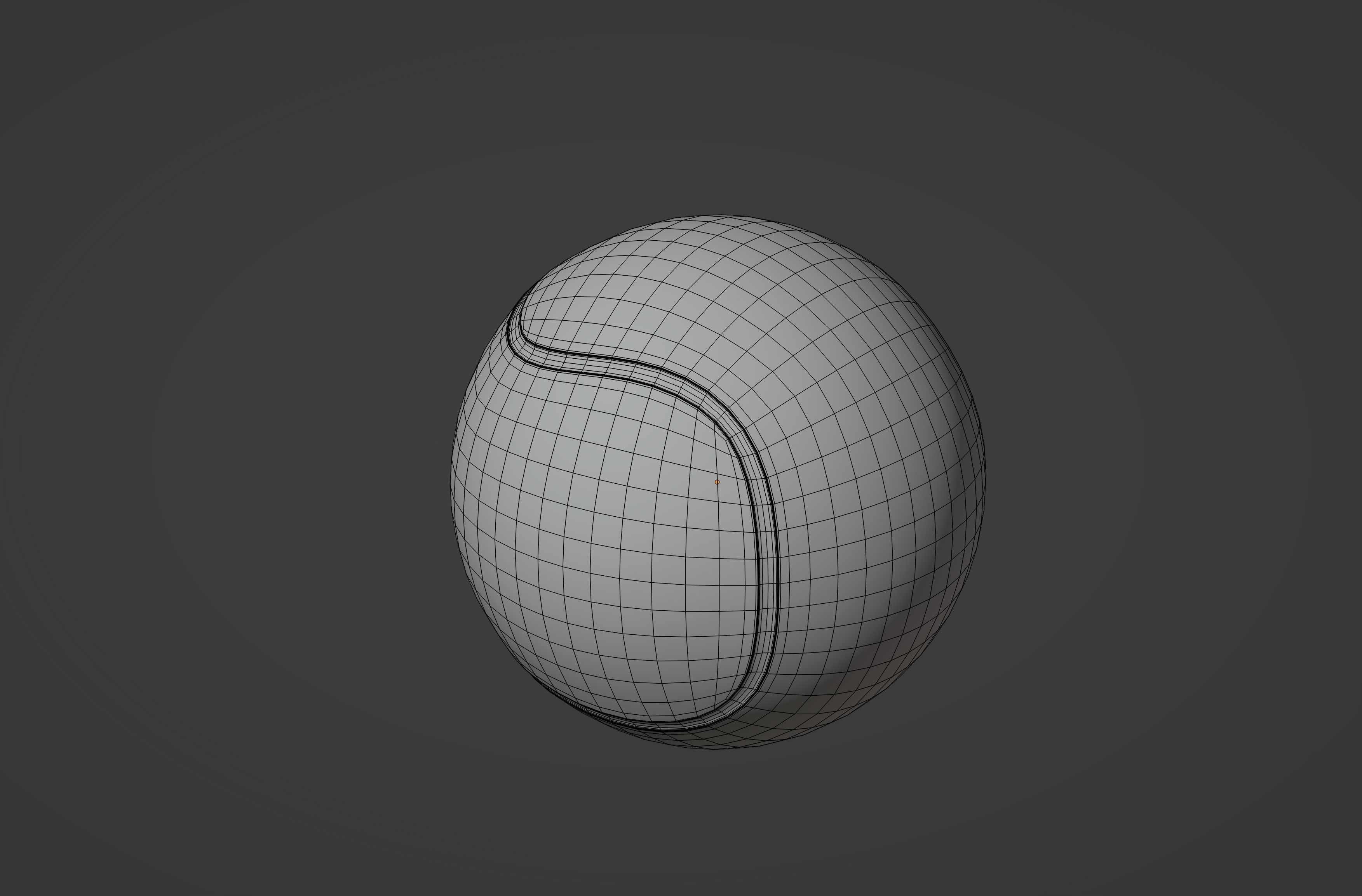 Tennisball 3D model_8