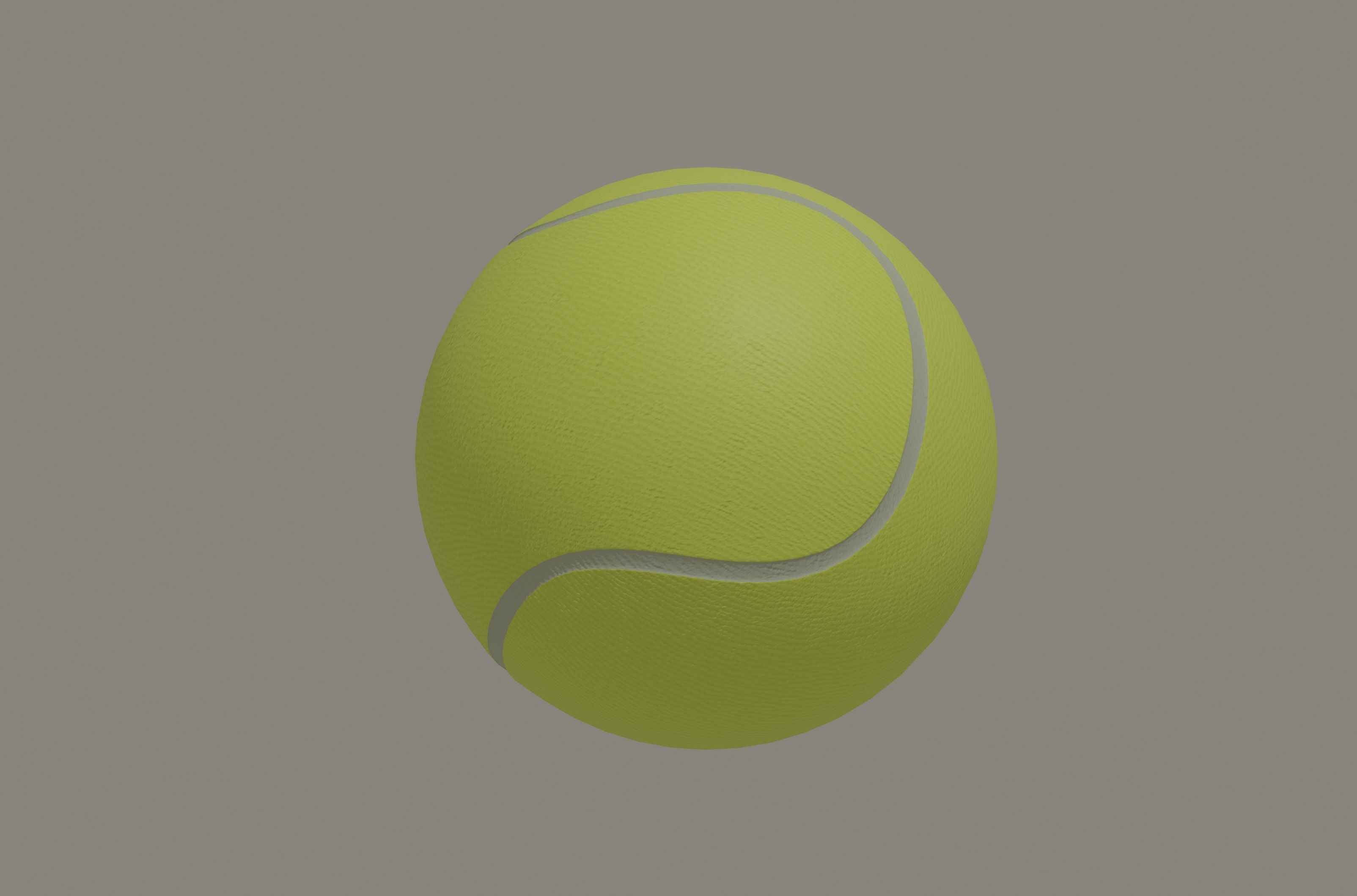 Tennisball 3D model_6