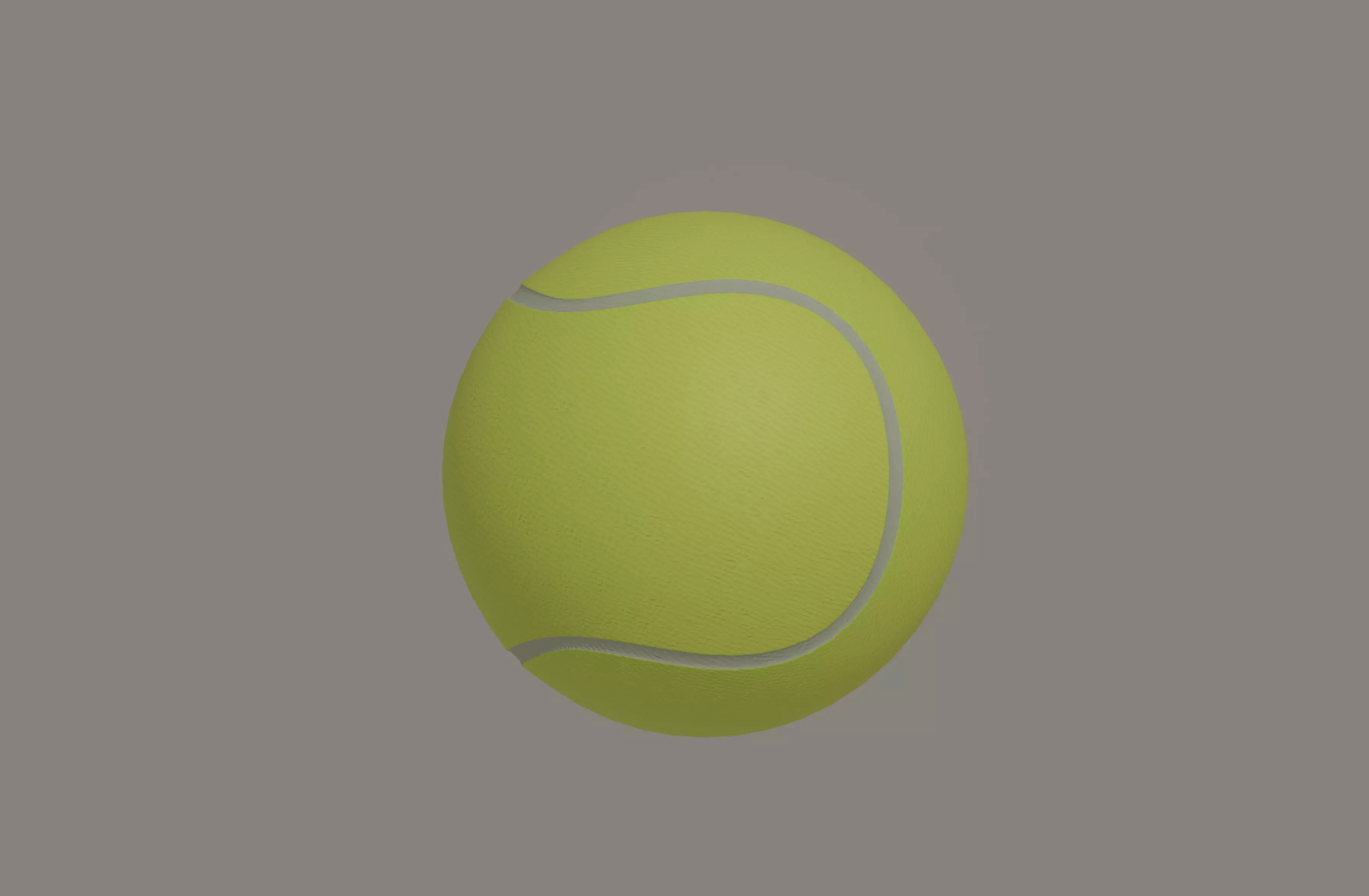 Tennisball 3D model_0