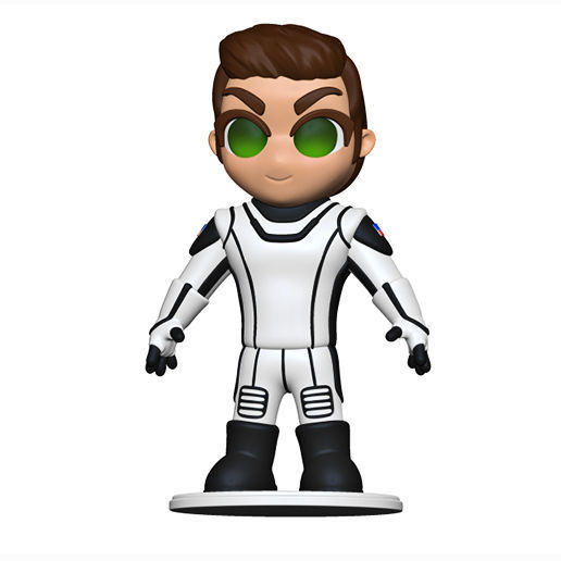 Elon Musk SpaceX Suit Designs Chibi space shit starship fan art  3D print model_4