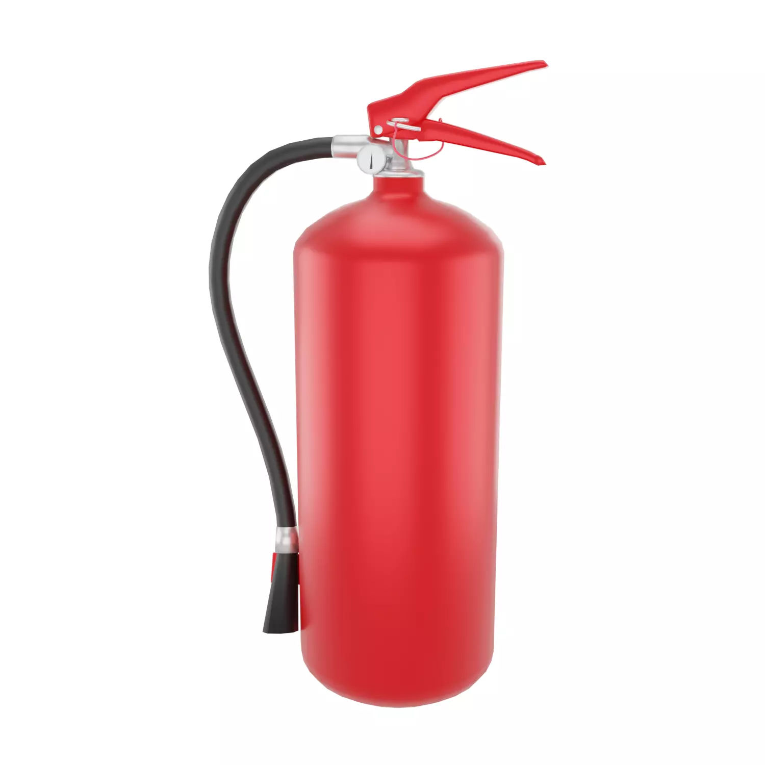 Low poly Fire Extinguisher Free low-poly 3D model_0