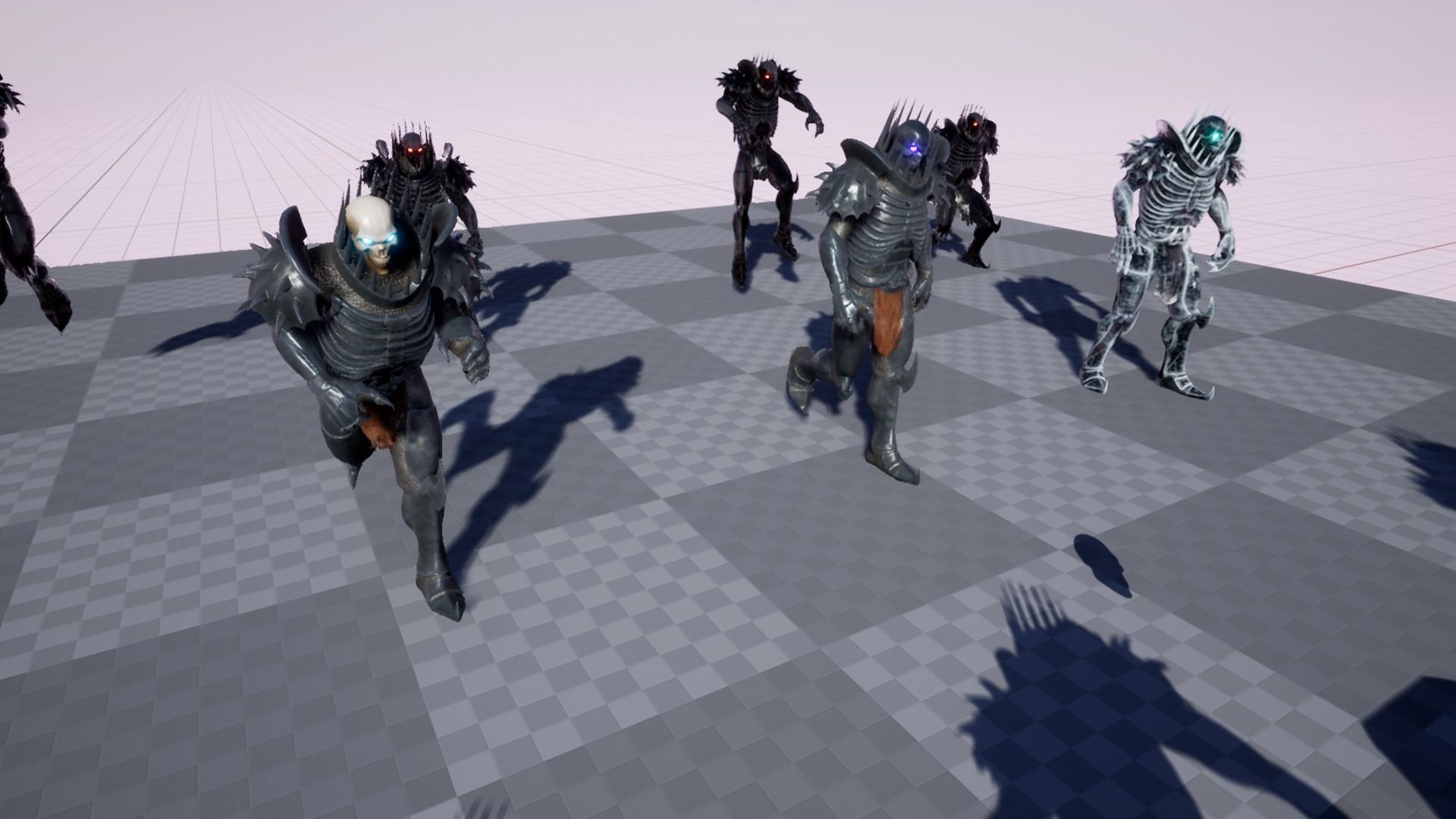 Skull Knight Low-poly 3D model_12