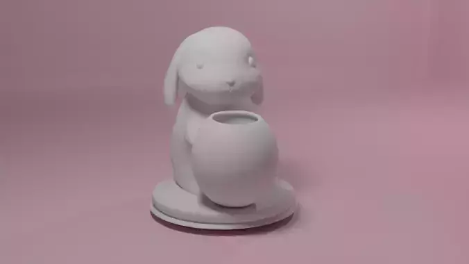 Bunny Pencil Holder - Ready for print