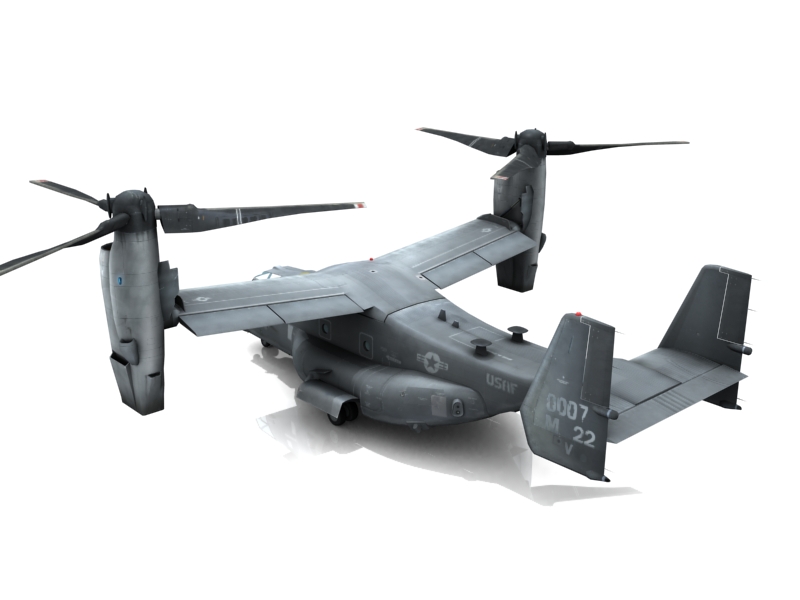 V22 Osprey 3D Model MAX