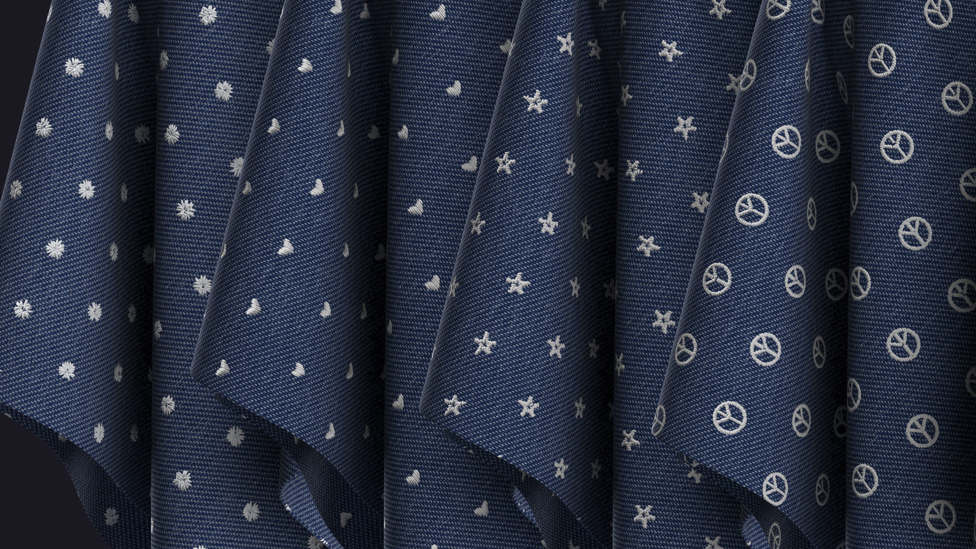 20 Realistic denim fabric textures  SBSAR  PNG 4K Texture_11