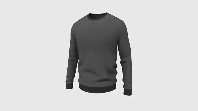 Sweater full sleeves grey