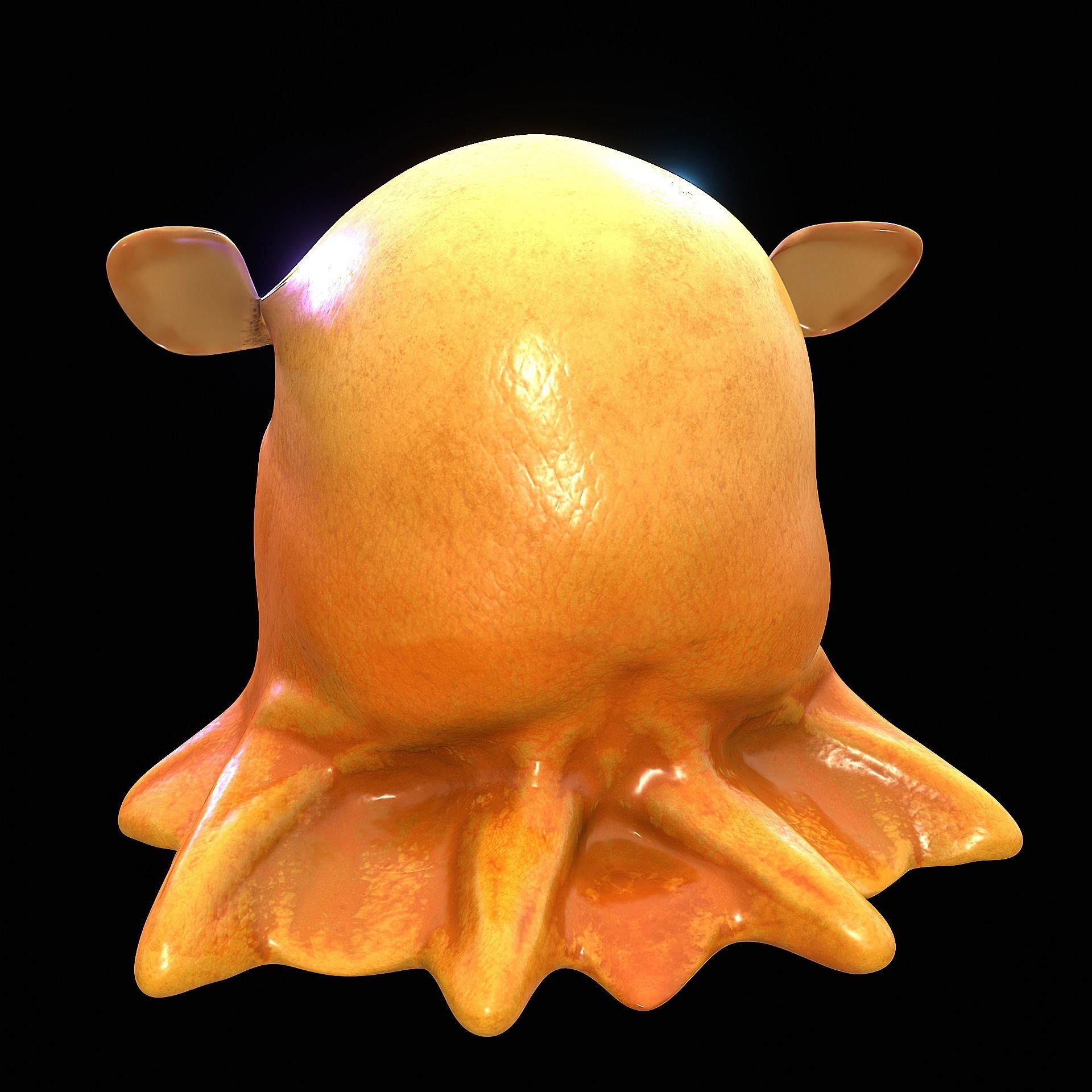 Grimpoteuthis - Dumbo Octopus - Ver 2024  Low-poly 3D model_29