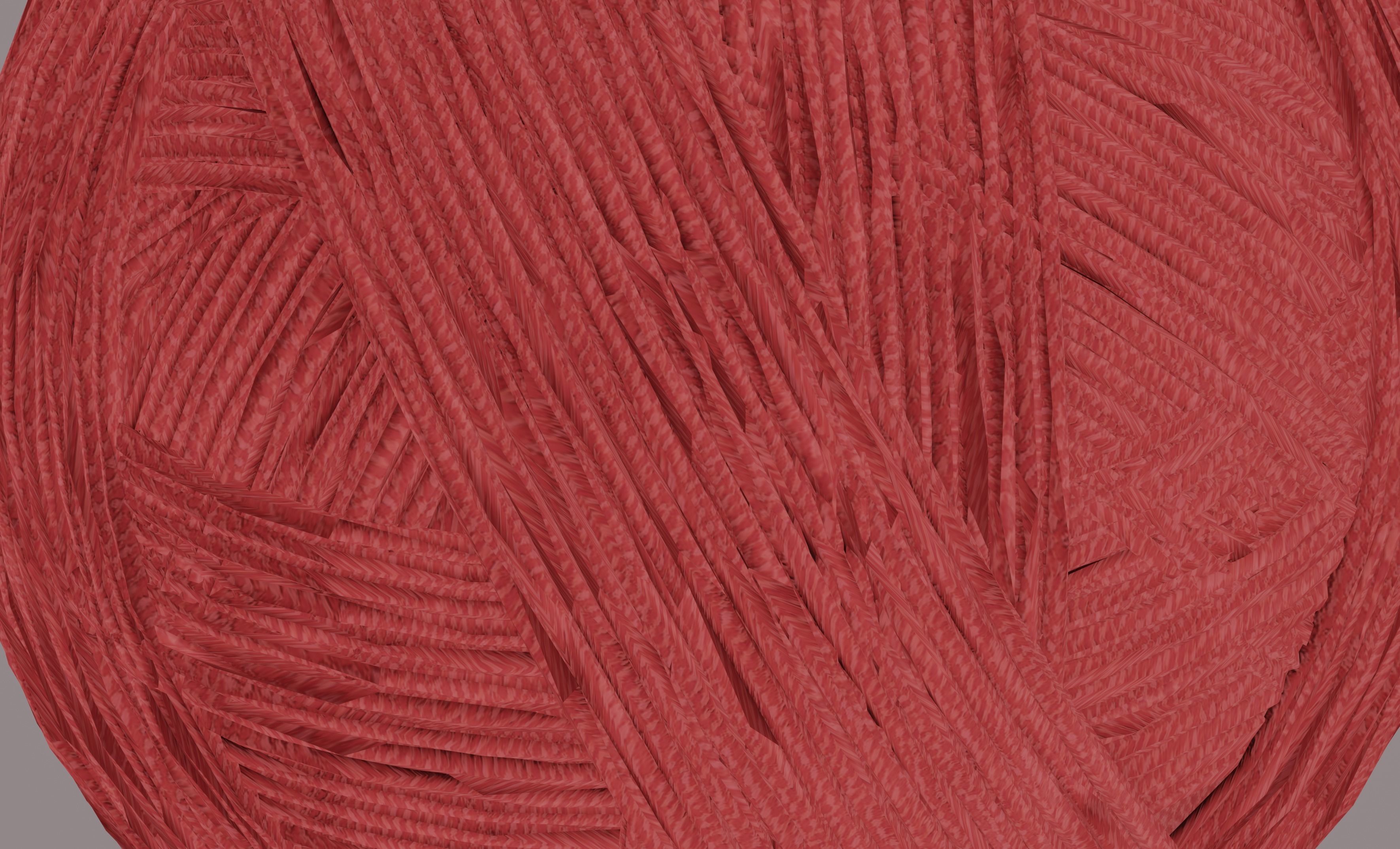 Ball Of Yarn 3D model_6