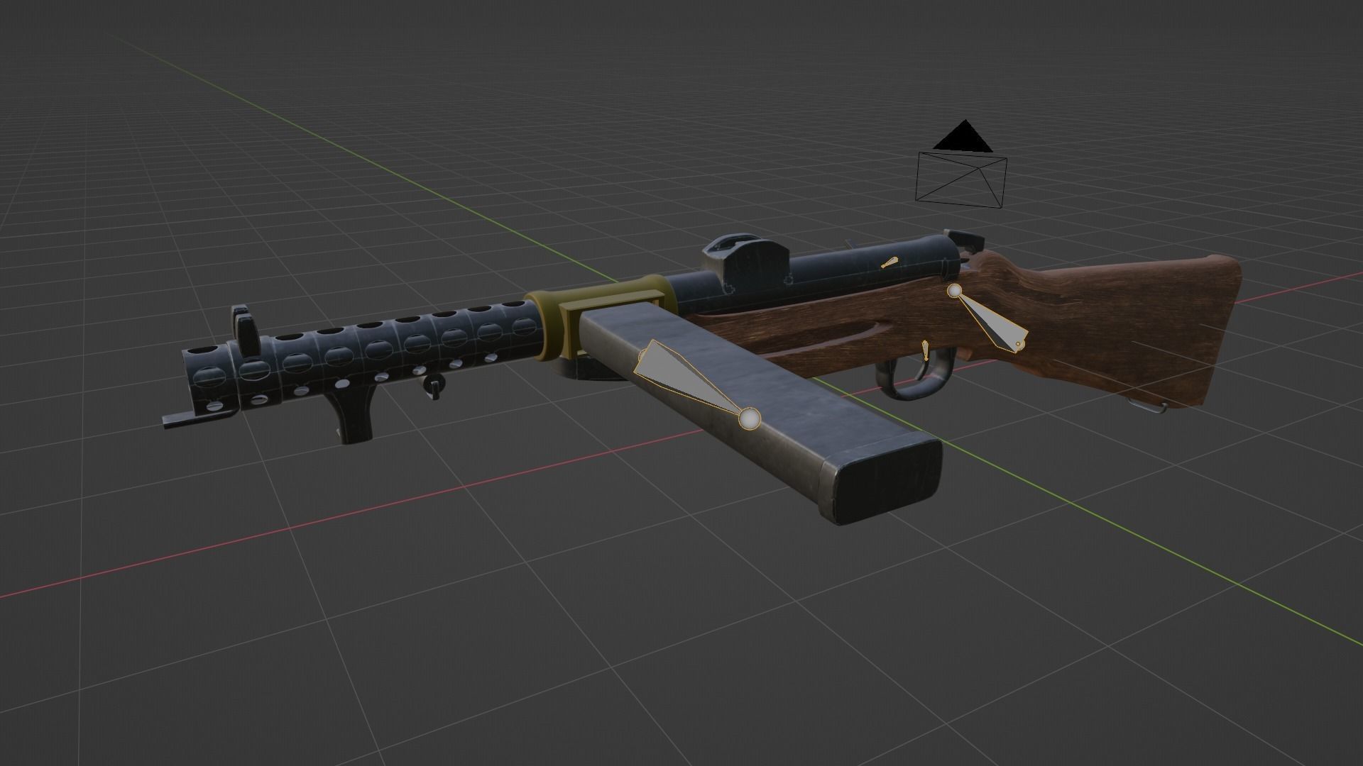 Lanchester MK1 Free low-poly 3D model_2