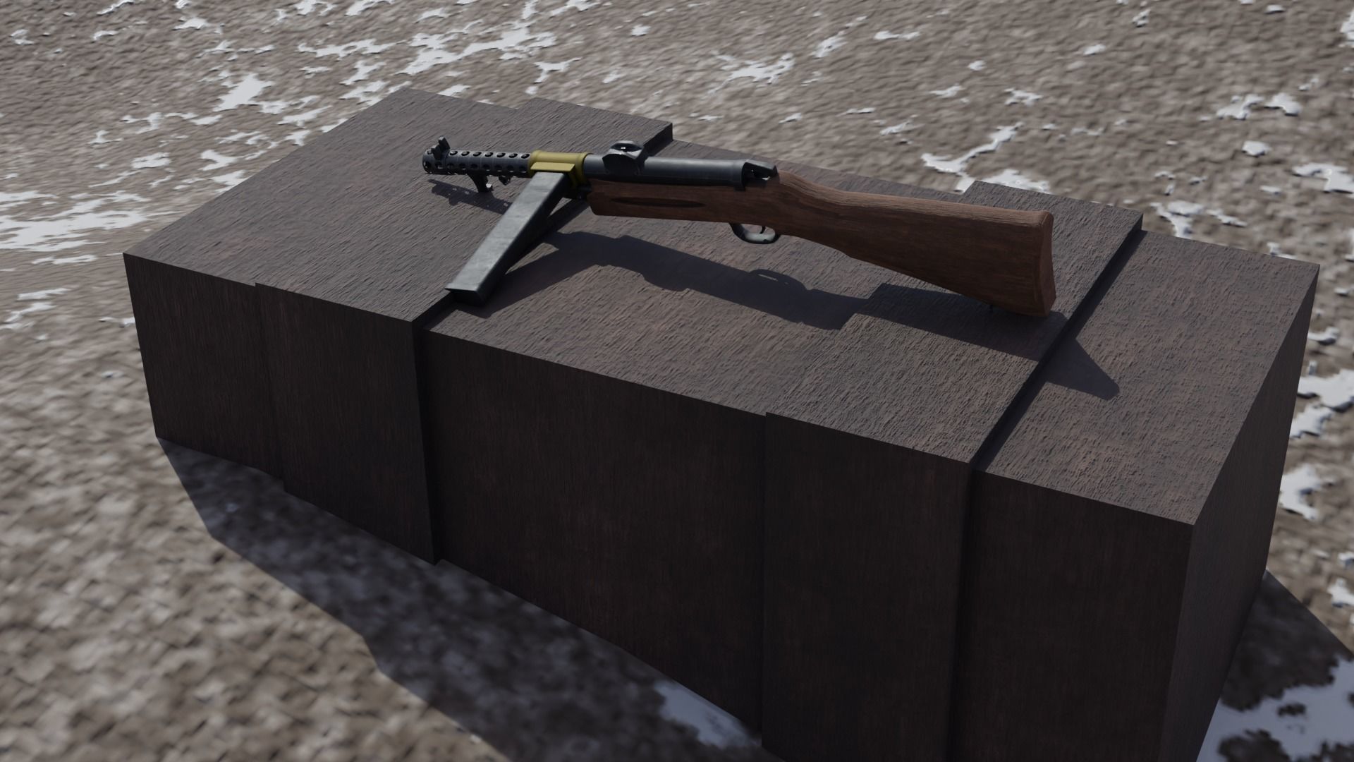 Lanchester MK1 Free low-poly 3D model_11